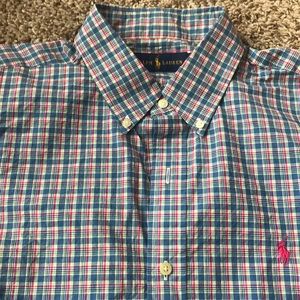 Ralph Lauren Long Sleeve Button Front Shirt